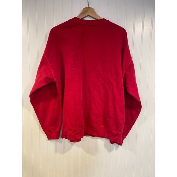 Ohio State Sweatshirt Unisex Medium Red Crewneck US Sweats 90s - Picture 4 of 4